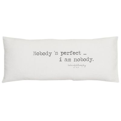 COUSSIN SMOOTHIE PLUME « NOBODY IS PERFECT … I’M NOBODY »