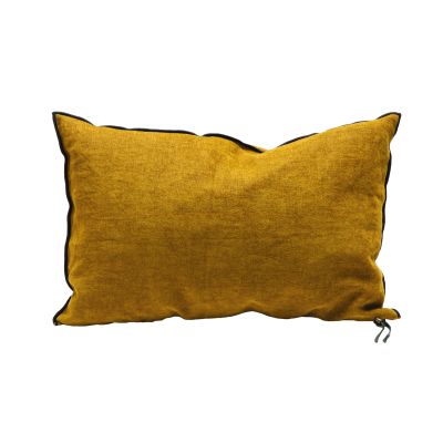 COUSSIN CHENILLE SW OCRE